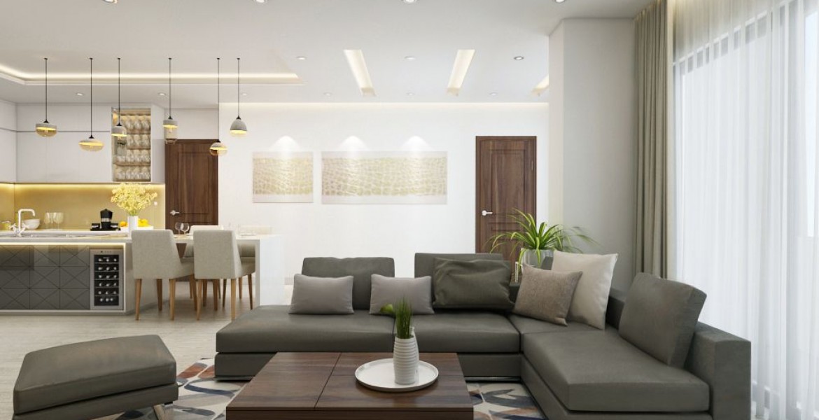 Mẫu thiết kế nội thất căn hộ chung cư HVD0063